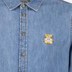Camisas Chemise en denim Teddy Moschino Azul Homme