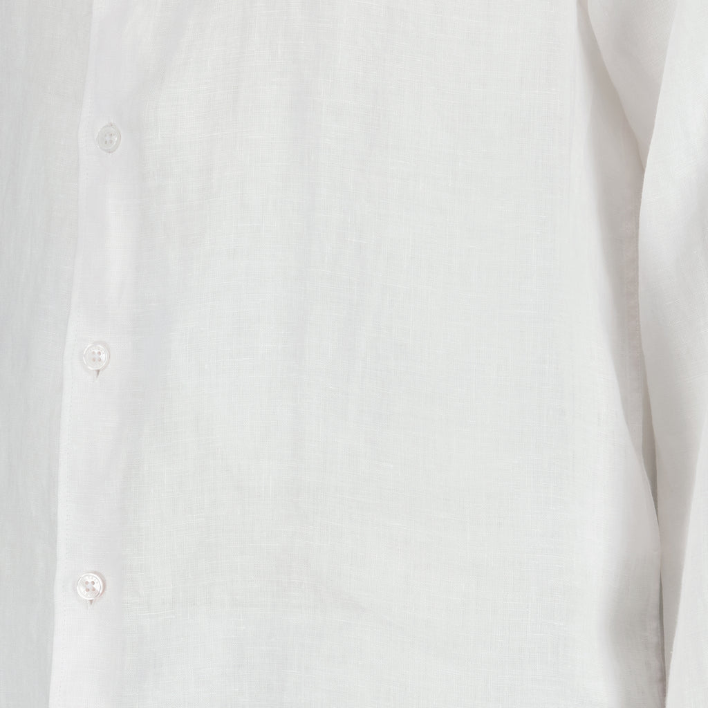 Chemise en lin blanc