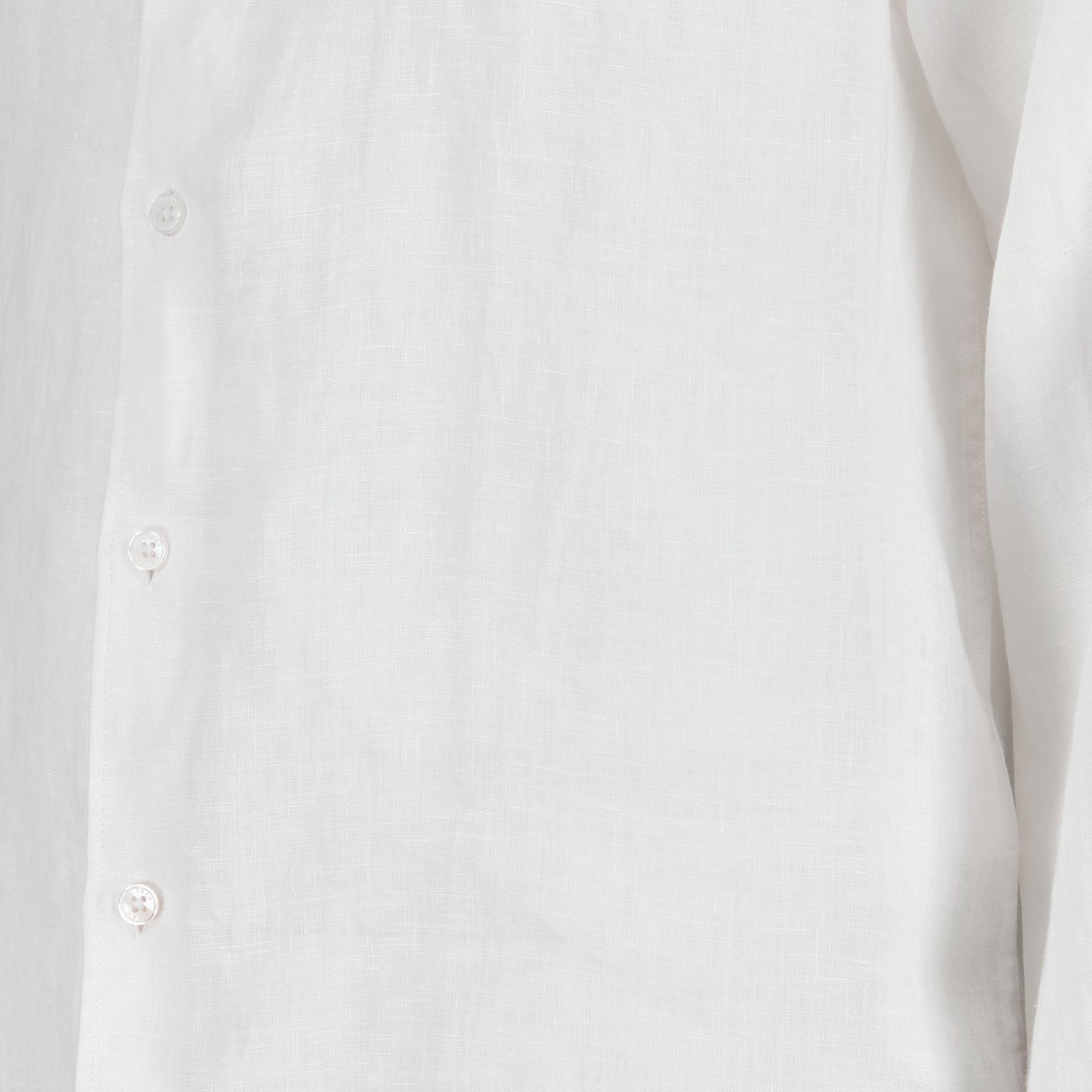 Chemise en lin blanc