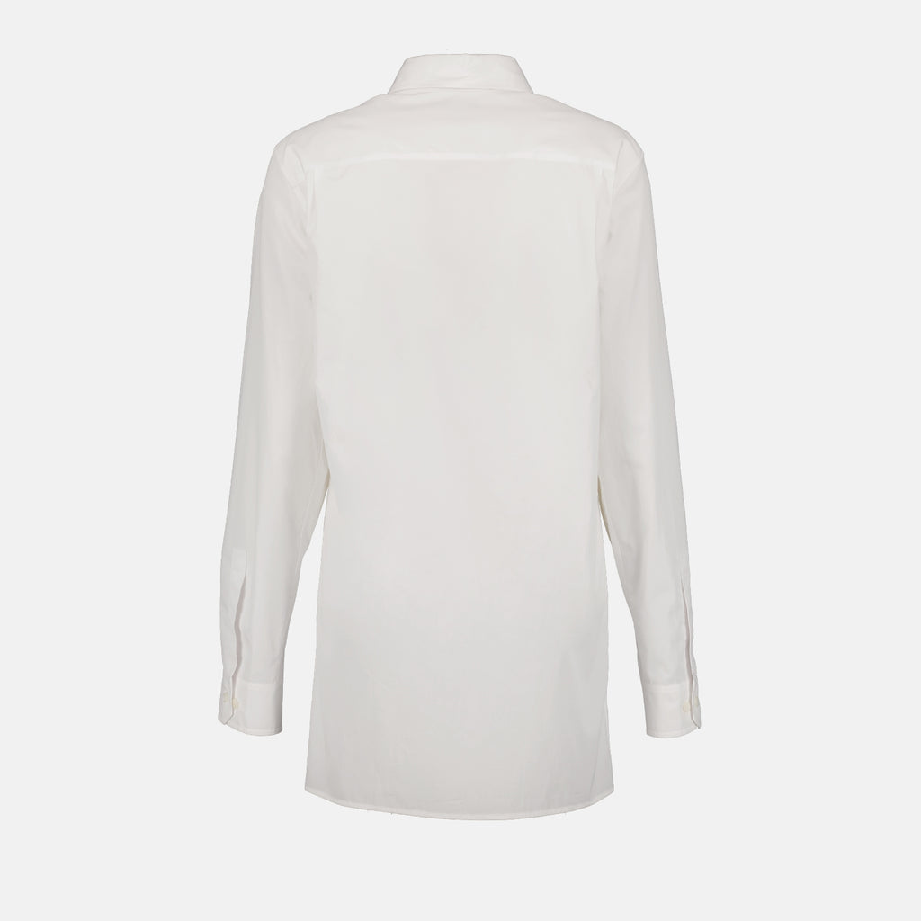 Camisas Chemise en popeline Miu Miu Branco Femme