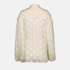 Camisas Chemise en satin dévoré Dolce & Gabbana Bege Femme