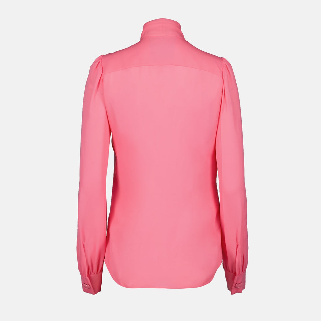 Camisas Chemise en soie Moschino Rosa Femme