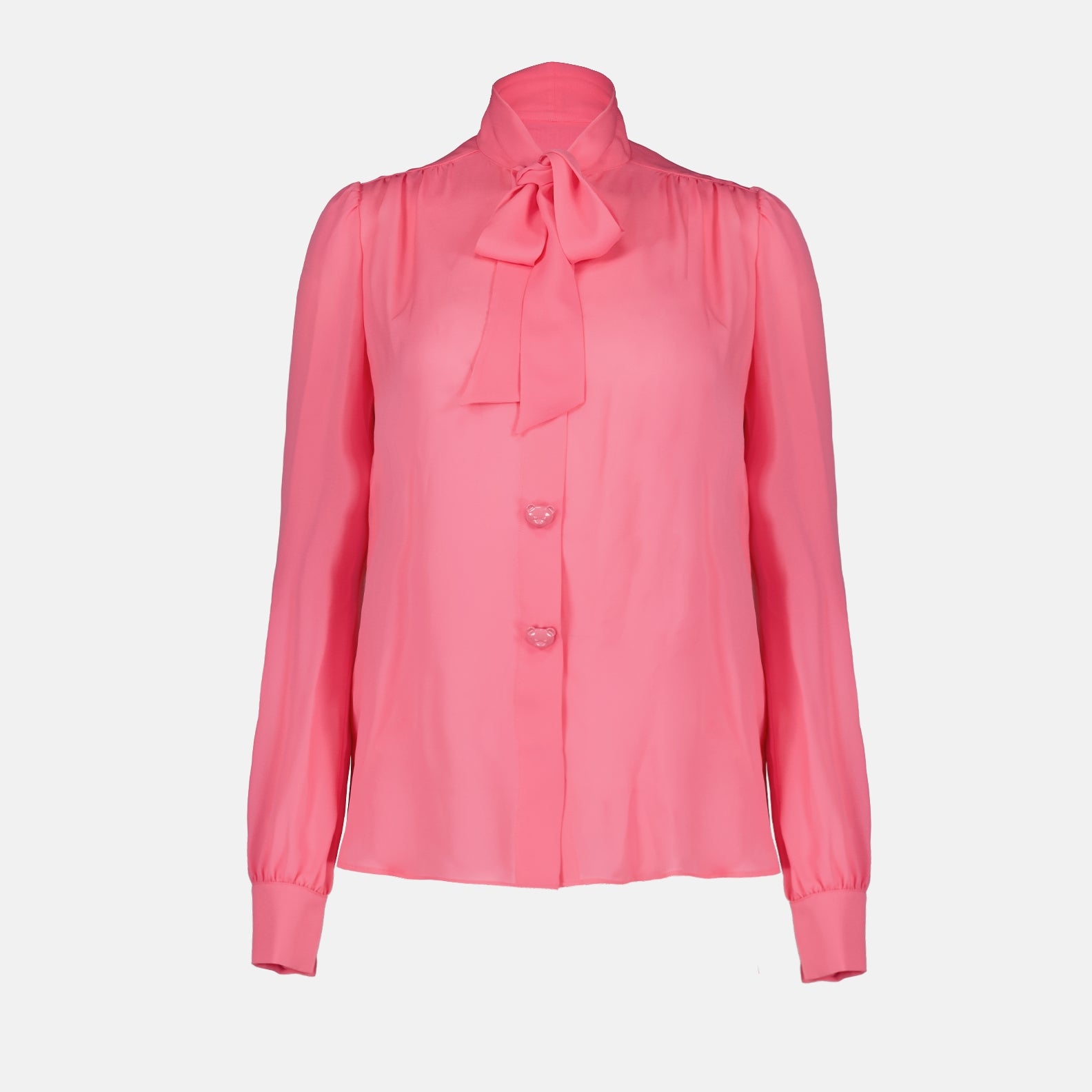 Camisas Chemise en soie Moschino Rosa Femme