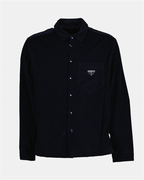 Camisas Chemise en velours Prada Azul escuro Homme