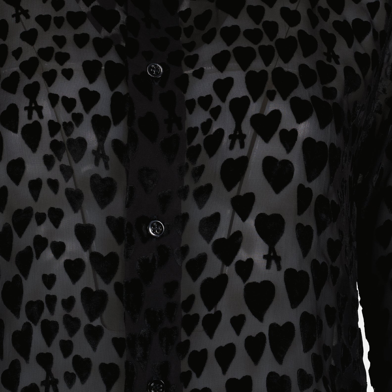 Camisas Chemise en velours Ami PARIS Preto Femme