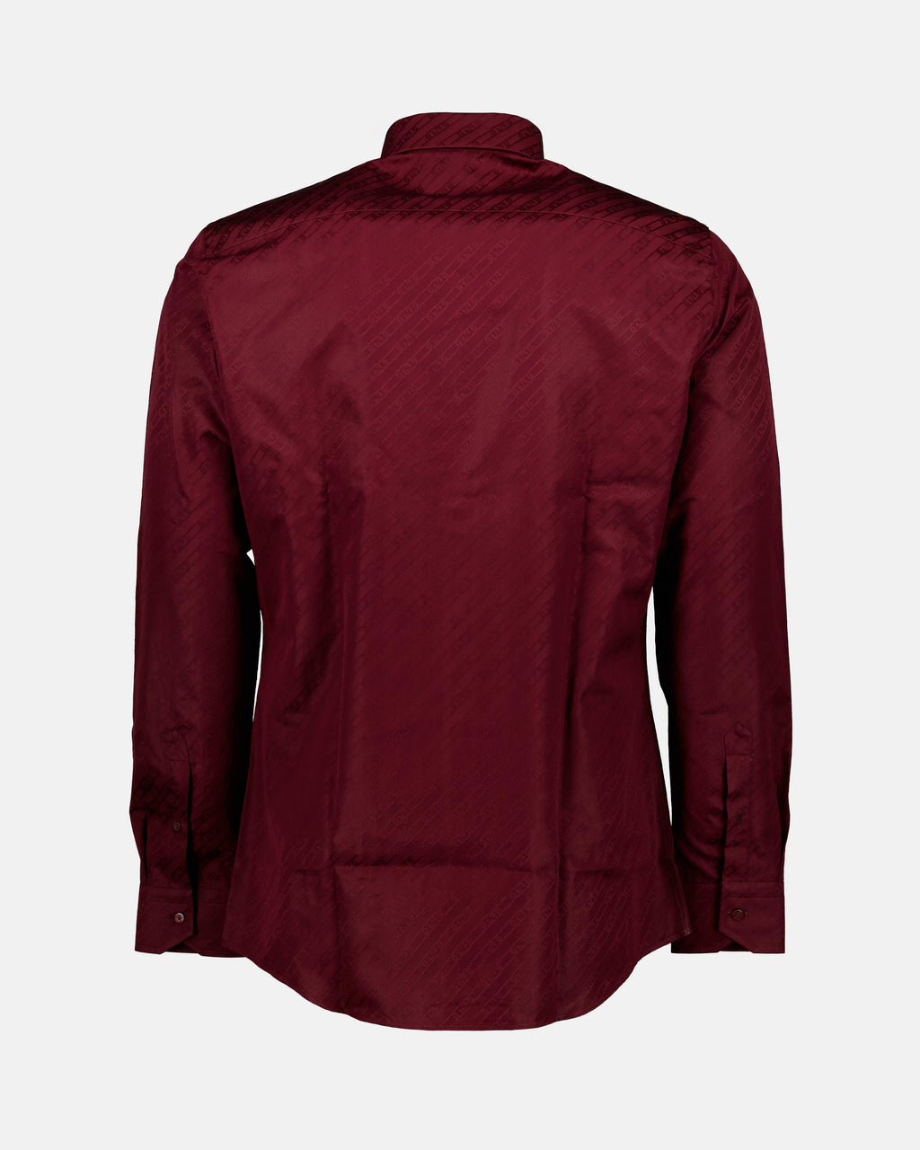 Camisas Chemise Fendi O'Lock Fendi pour Homme Bordeaux Fendi Bordéus Homme