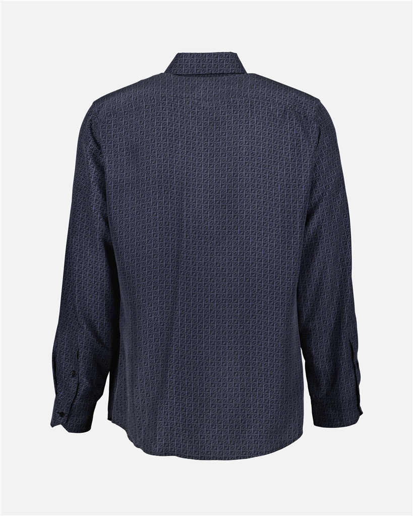 Camisetas Chemise FF Karligraphy Fendi Azul Homme