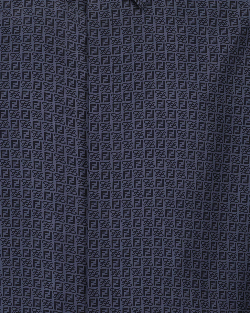 Camisetas Chemise FF Karligraphy Fendi Azul Homme