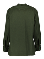 Jaquetas Chemise Four Stitches Maison Margiela Verde Homme