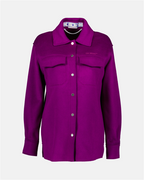 Moletons Chemise Helvetica Off-White Roxo Femme