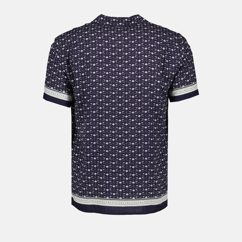 Chemises Chemise Hibbert Bandana Orlebar Brown Bleu Homme