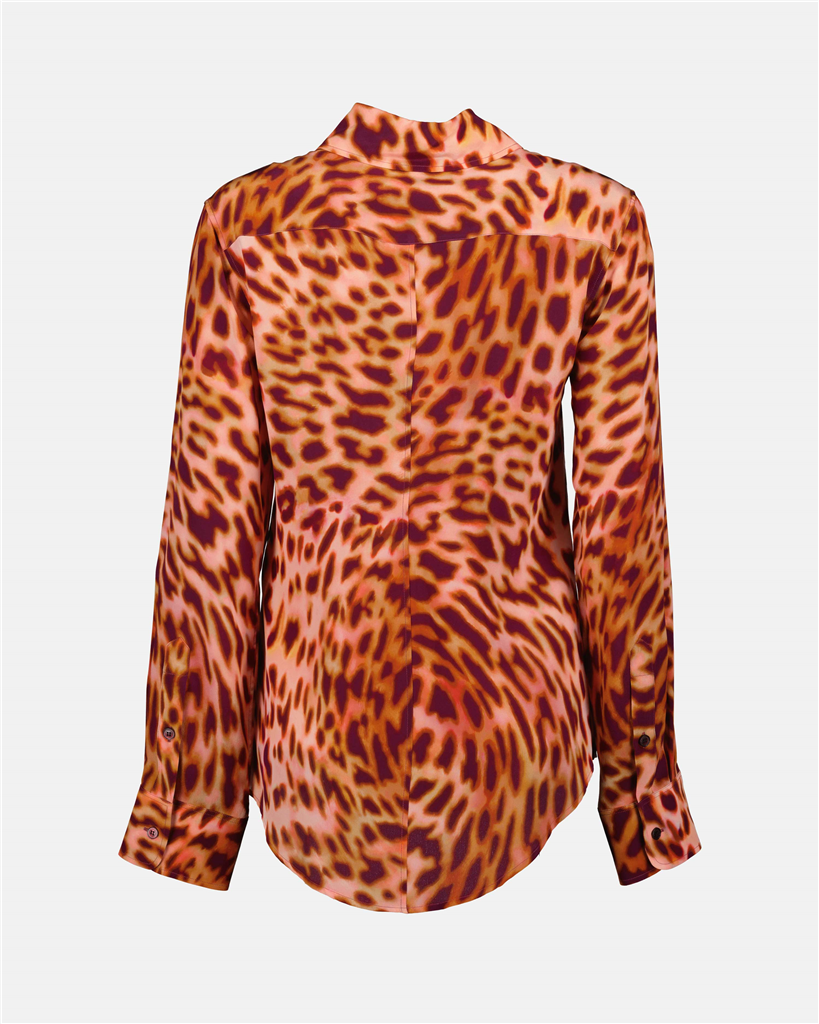 Chemises Chemise imprimé léopard Stella McCartney Orange Femme
