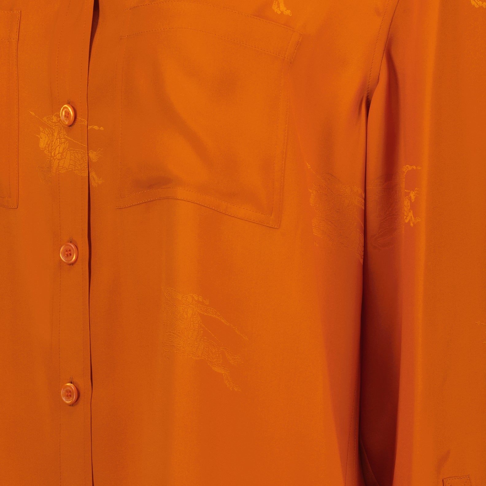 Camisas Chemise Ivanna Burberry Laranja Femme