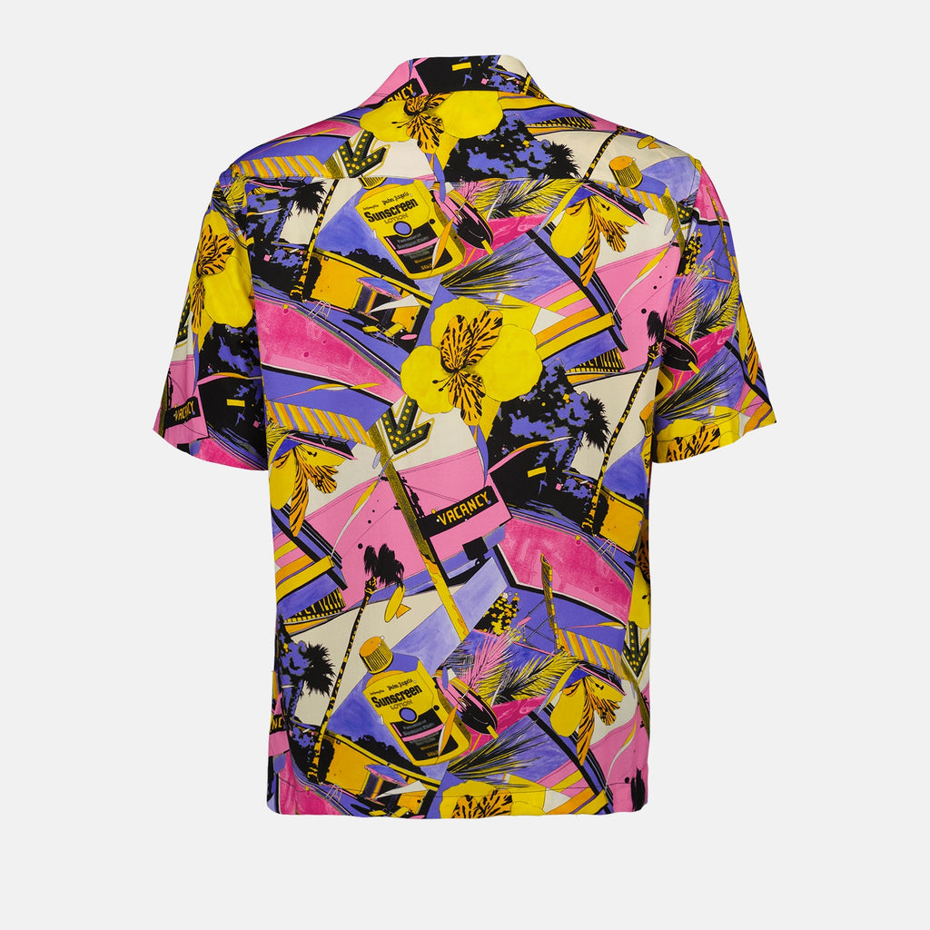 Camicie Chemise Miami Mix Bowling Palm Angels Multicolore Homme