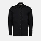 Camisas Chemise à bretelle Alexander McQueen Negro Homme