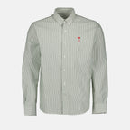 Chemise rayé vert Ami de Coeur