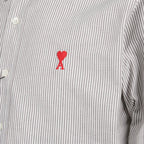 Camicie Chemise rayée Ami PARIS Grigio Homme