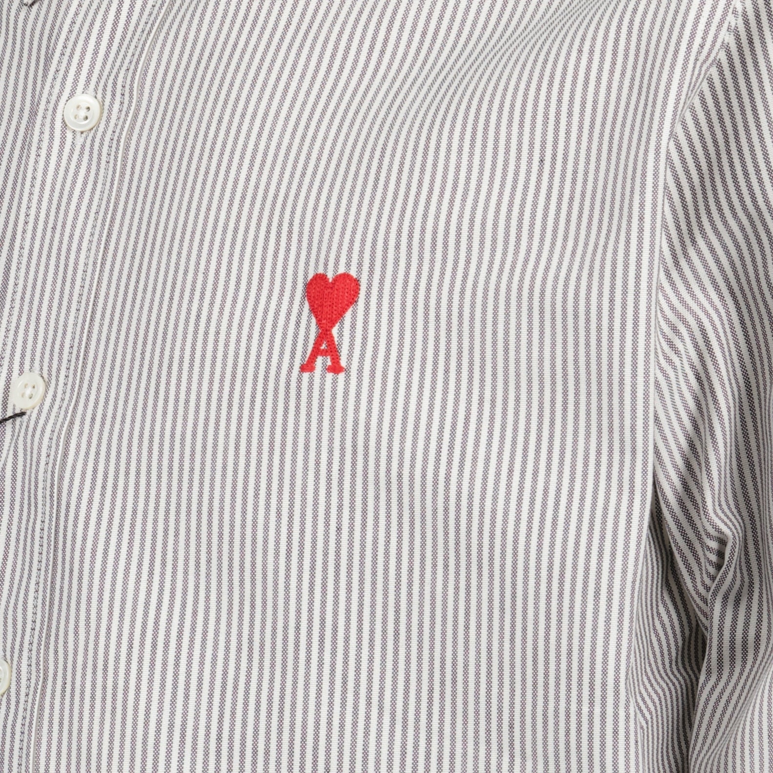 Hemden Chemise rayée Ami PARIS Grau Homme