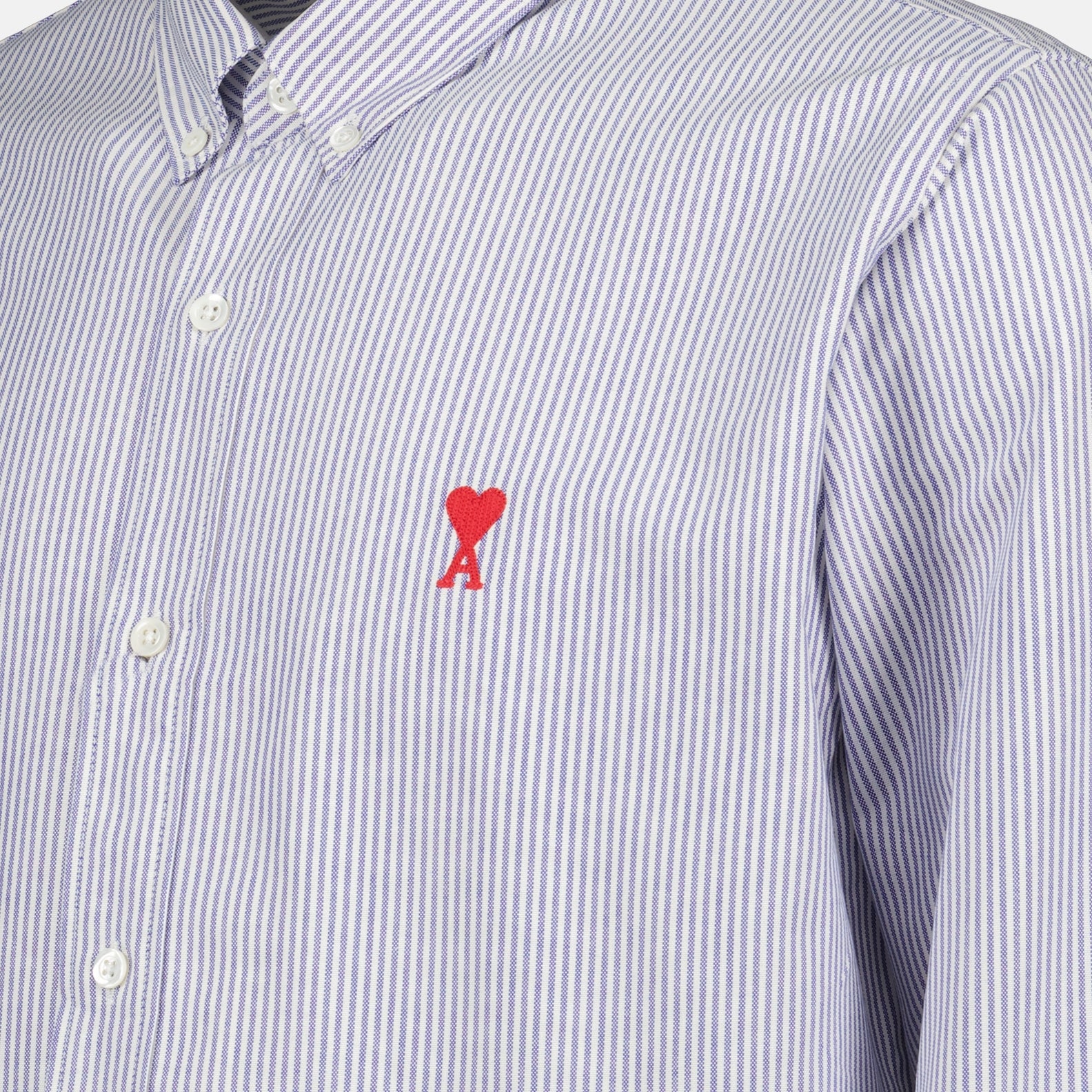 Hemden Chemise rayée Ami De Coeur Ami PARIS Blau Homme