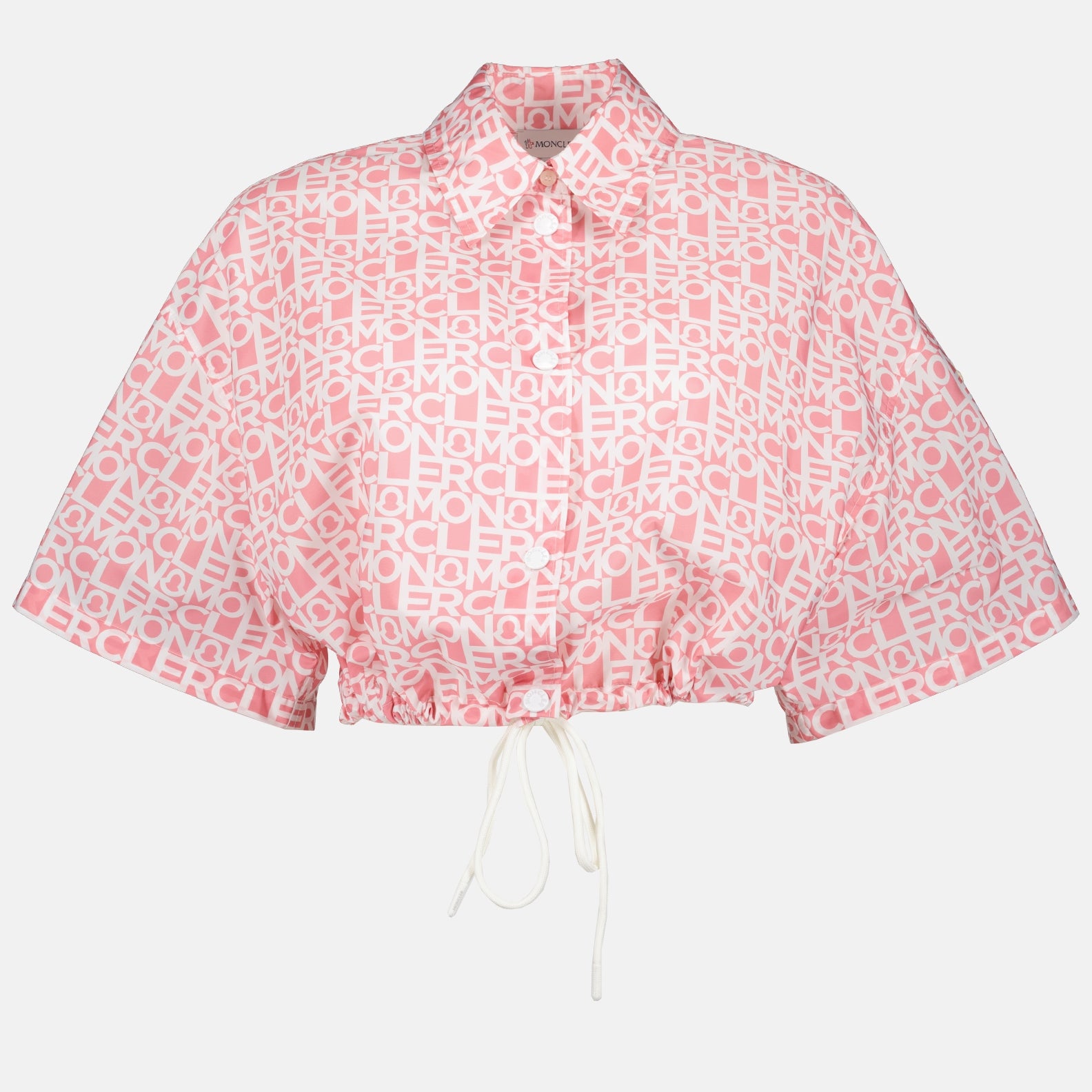 Camisas Chemise à logo Moncler Rosa Femme