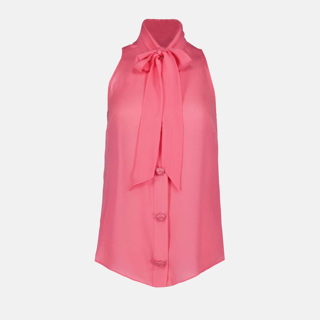 Hemden Ärmelloses Shirt Moschino Rosa Femme