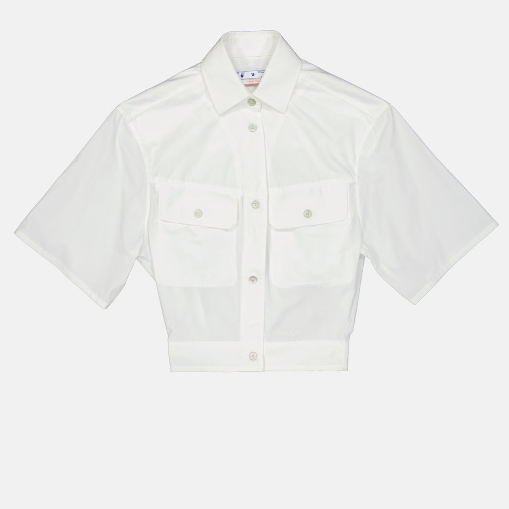 Hemden Chemise Toybox Off-White Weiß Femme