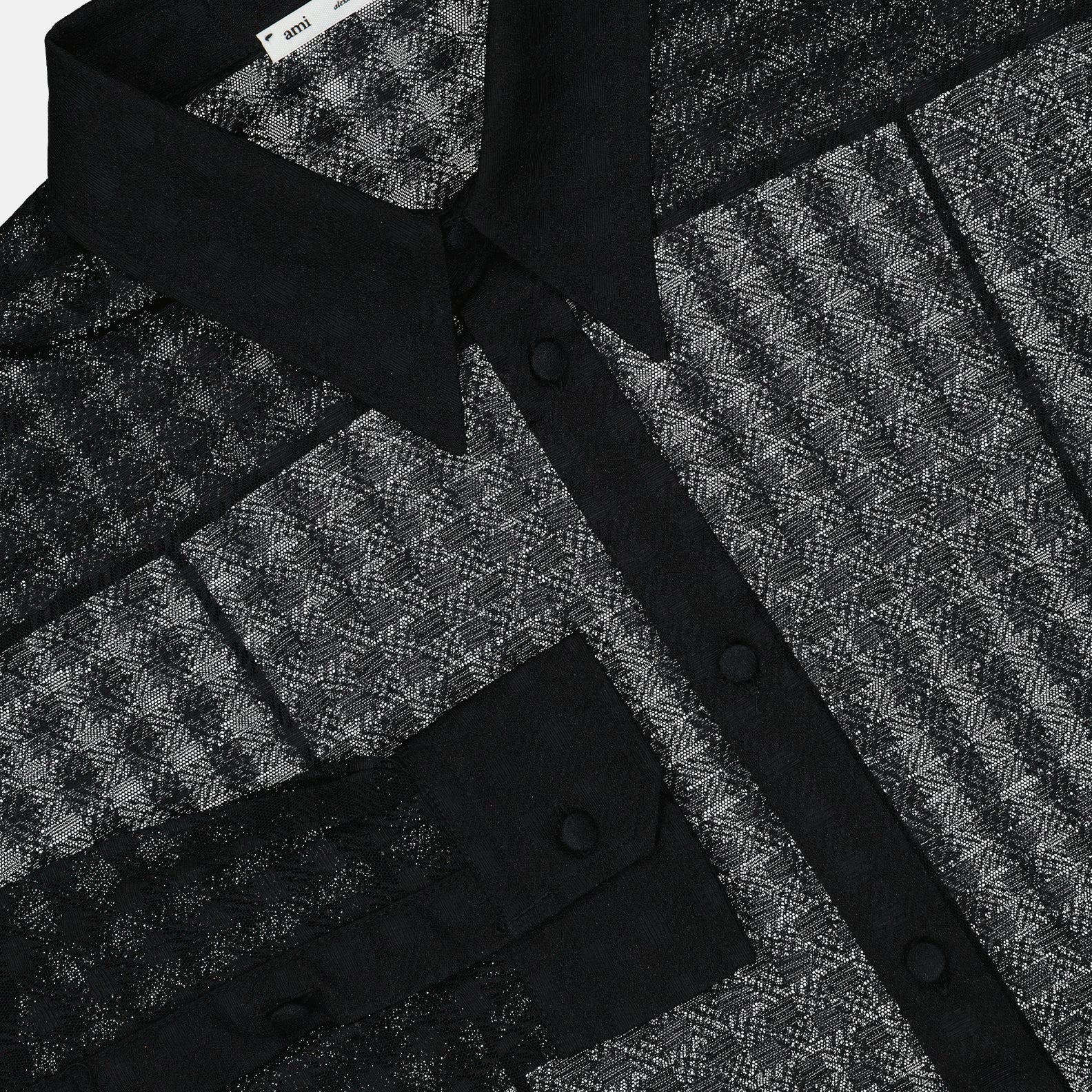 Chemise Vichy en résille