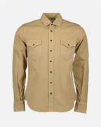 Hemden Westernhemd Saint Laurent Beige Herren