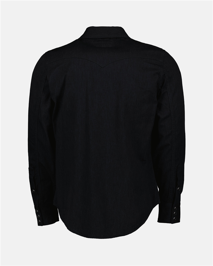 Hemden Chemise Western Saint Laurent Schwarz Homme