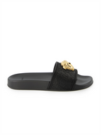 Offene schuhe Claquette Medusa Versace Schwarz Femme