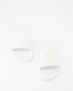 Offene schuhe Claquettes 4G Givenchy Weiß Femme