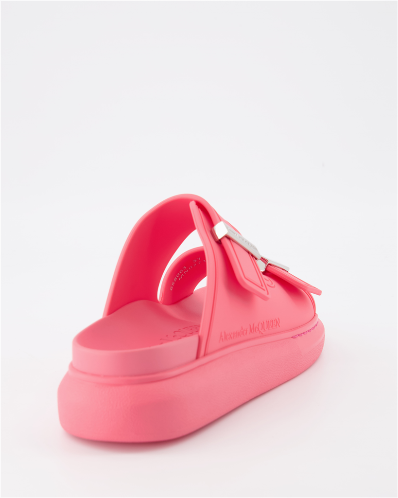 Sneaker Claquettes à double lanières Alexander McQueen Rosa Femme