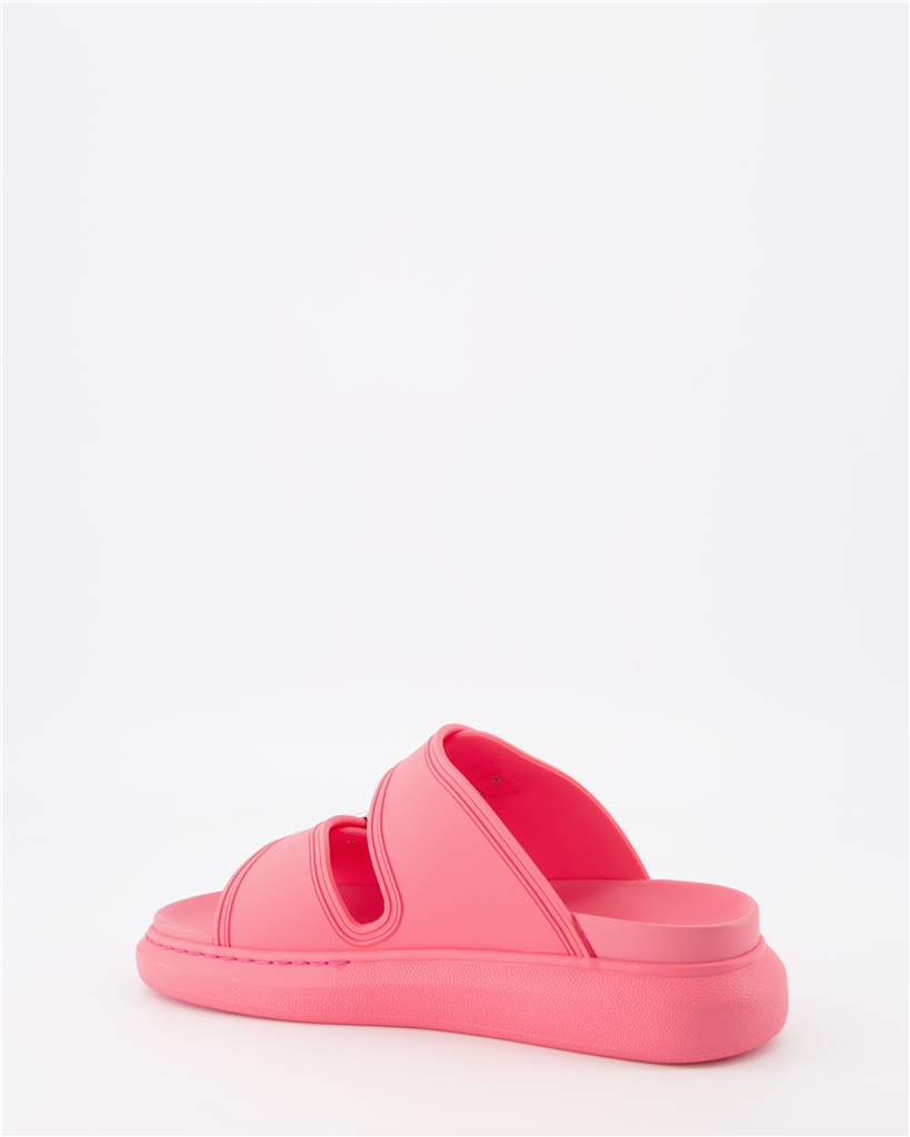 Sneaker Claquettes à double lanières Alexander McQueen Rosa Femme