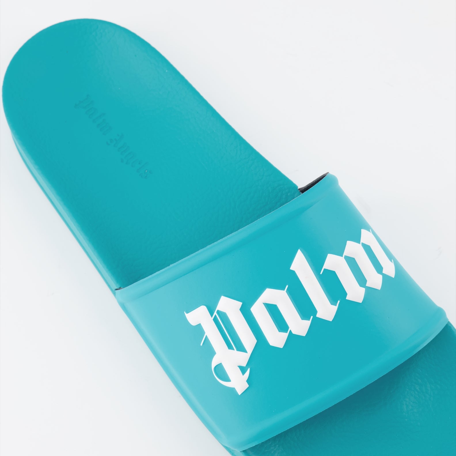 Offene schuhe Claquettes à logo Palm Angels Blau Homme