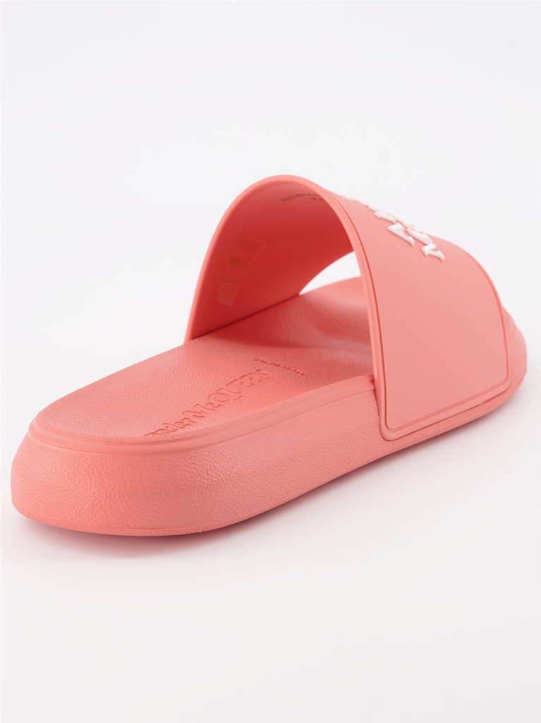 Sneaker Claquettes à logo Rose Alexander McQueen Rosa Femme