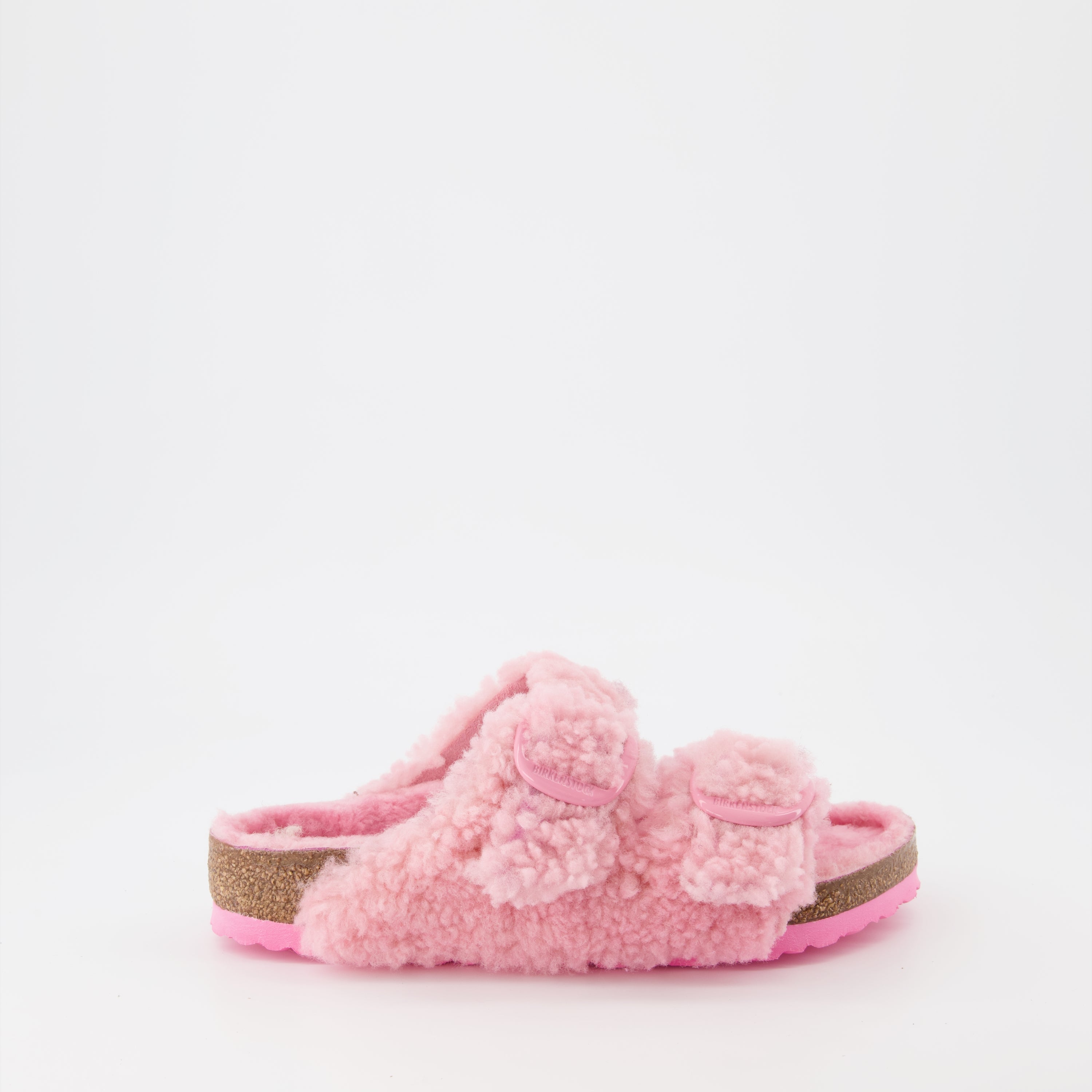 Offene schuhe Claquettes Arizona Birkenstock Rosa Femme