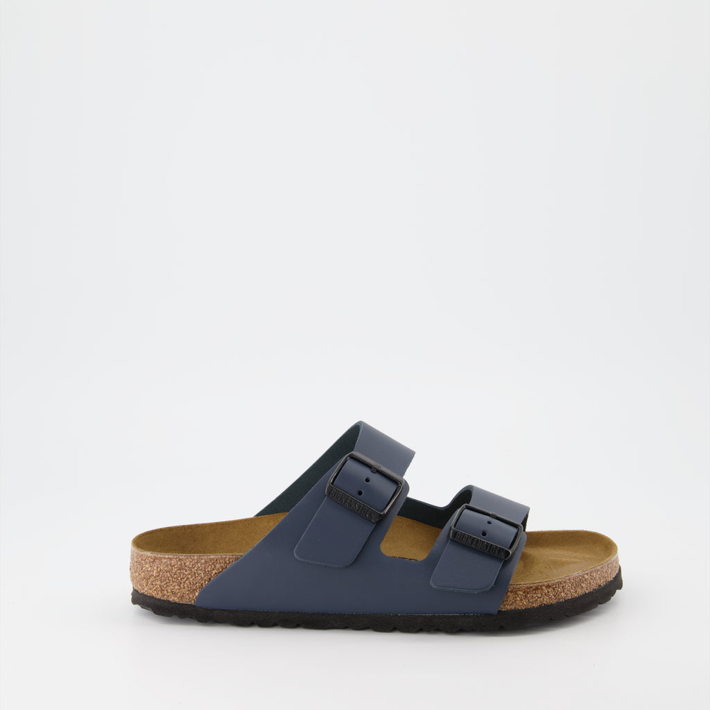 Sapatos abertos Claquettes Arizona Birkenstock Azul Homme