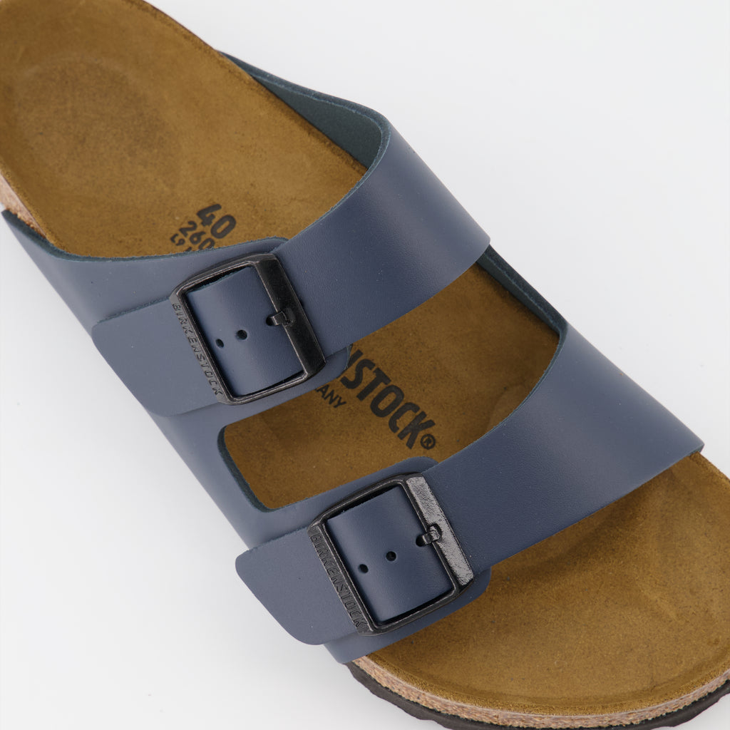 Sapatos abertos Claquettes Arizona Birkenstock Azul Homme