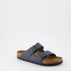 Sapatos abertos Claquettes Arizona Birkenstock Azul Homme