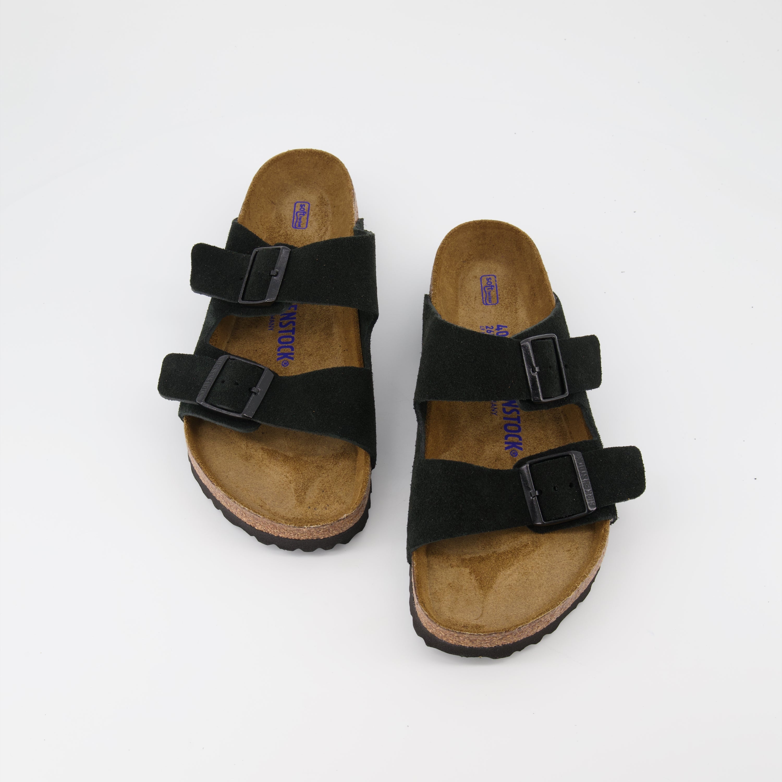 Chaussures ouvertes Claquettes Arizona Birkenstock Noir Homme