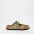 오픈 슈즈 Claquettes Arizona Birkenstock 갈색 Homme