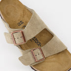 오픈 슈즈 Claquettes Arizona Birkenstock 갈색 Homme
