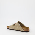 오픈 슈즈 Claquettes Arizona Birkenstock 갈색 Homme