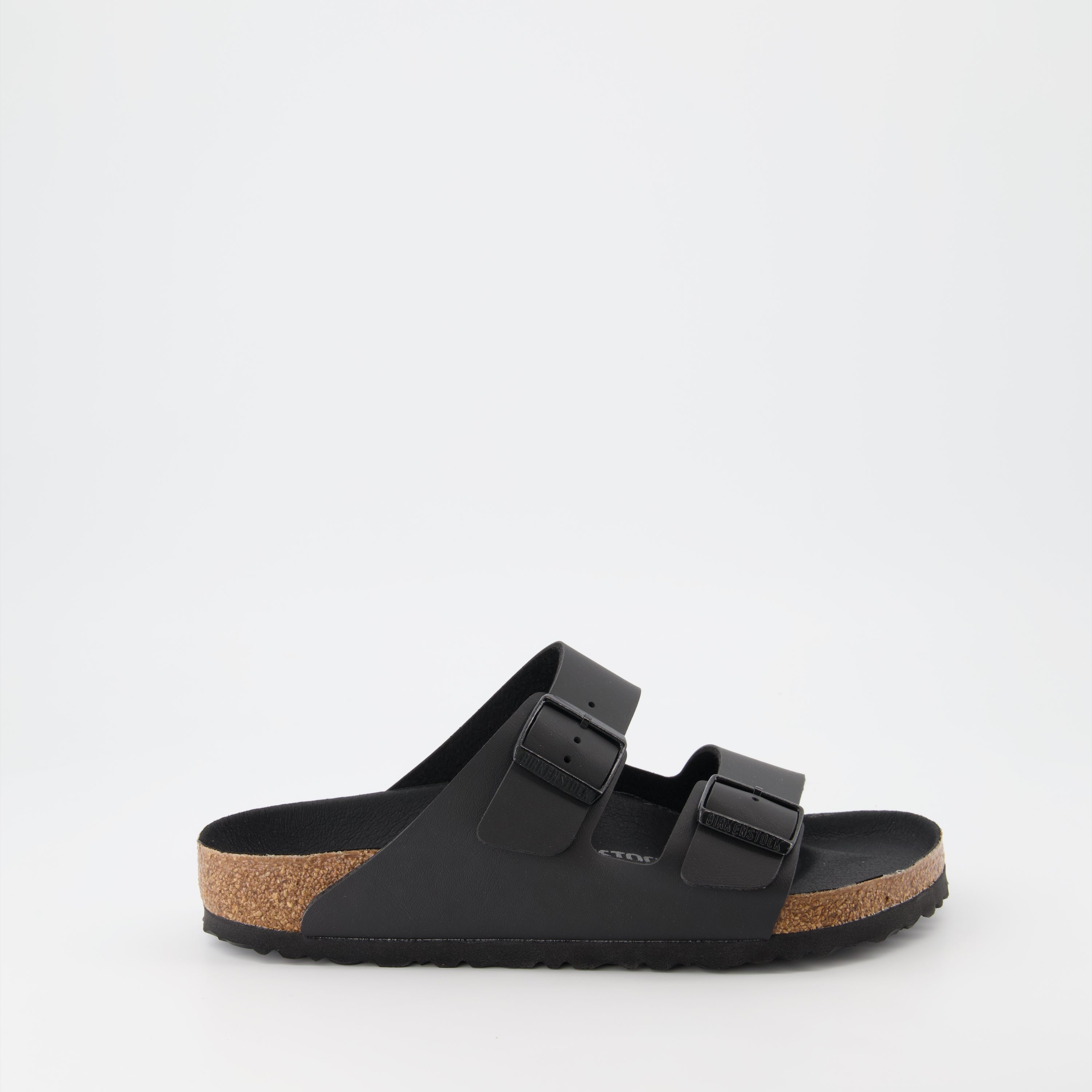Chaussures ouvertes Claquettes Arizona Birkenstock Noir Homme