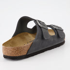 Offene schuhe Arizona Sandalen Birkenstock Schwarz Homme
