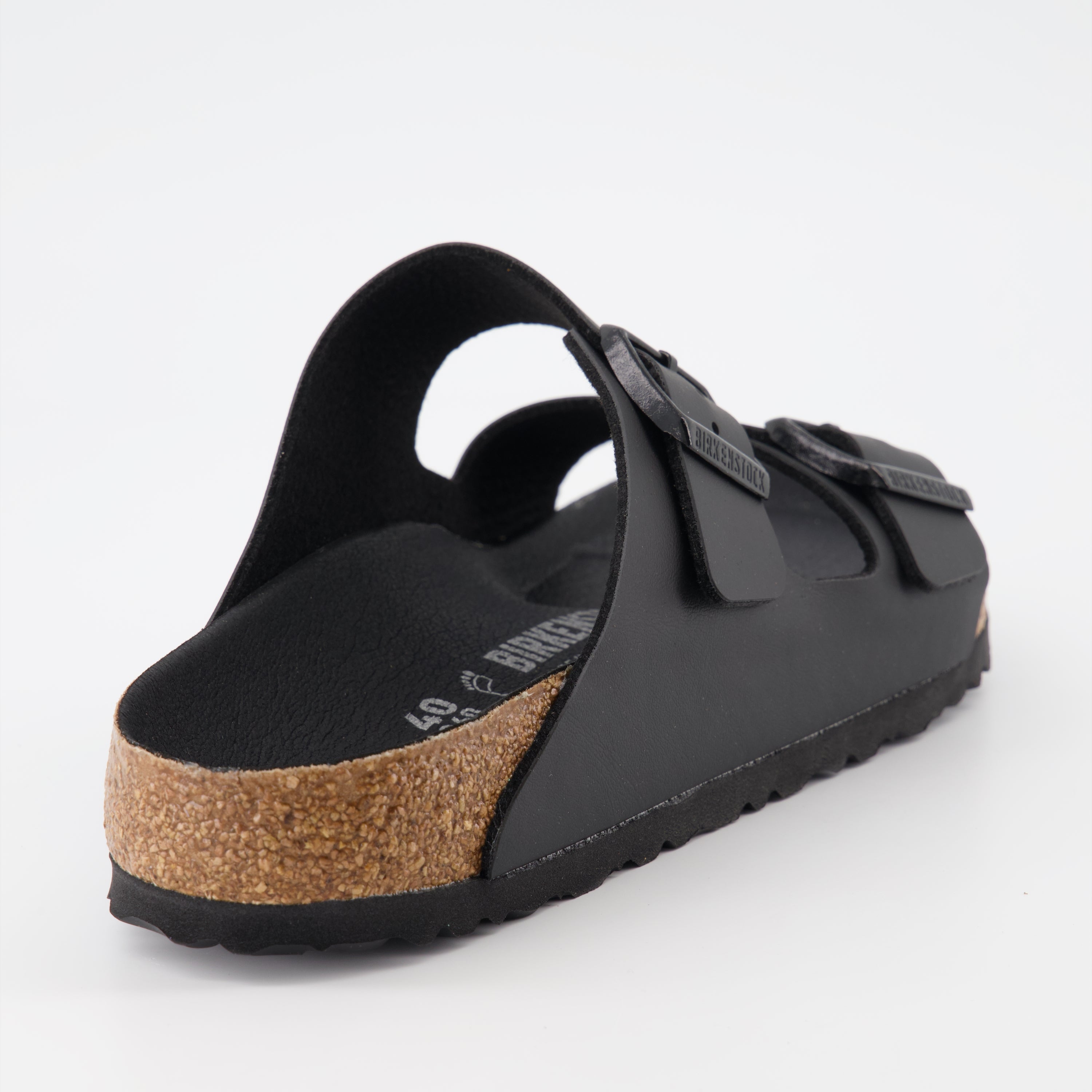 Chaussures ouvertes Claquettes Arizona Birkenstock Noir Homme