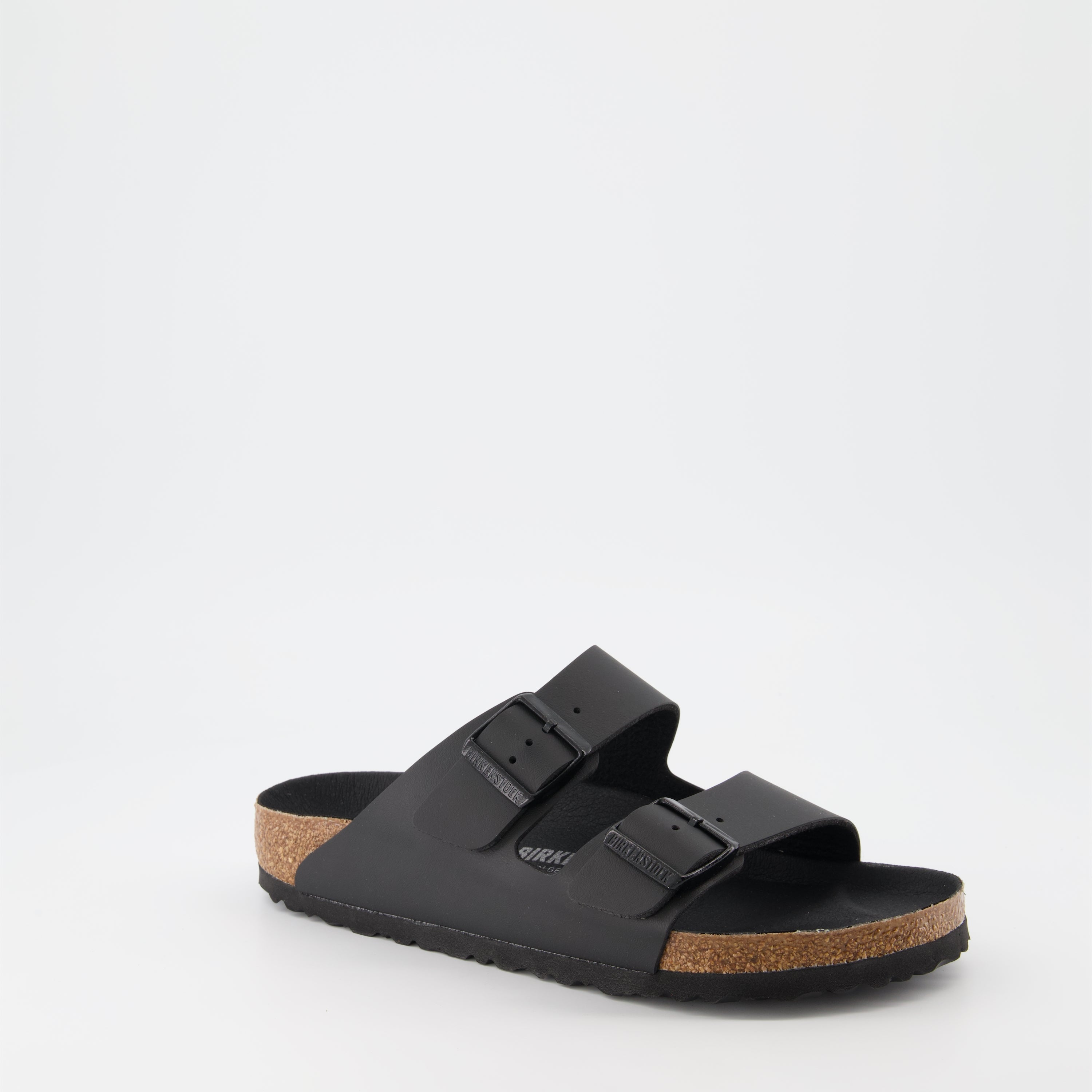 Chaussures ouvertes Claquettes Arizona Birkenstock Noir Homme