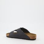 Offene schuhe Arizona Sandalen Birkenstock Schwarz Homme