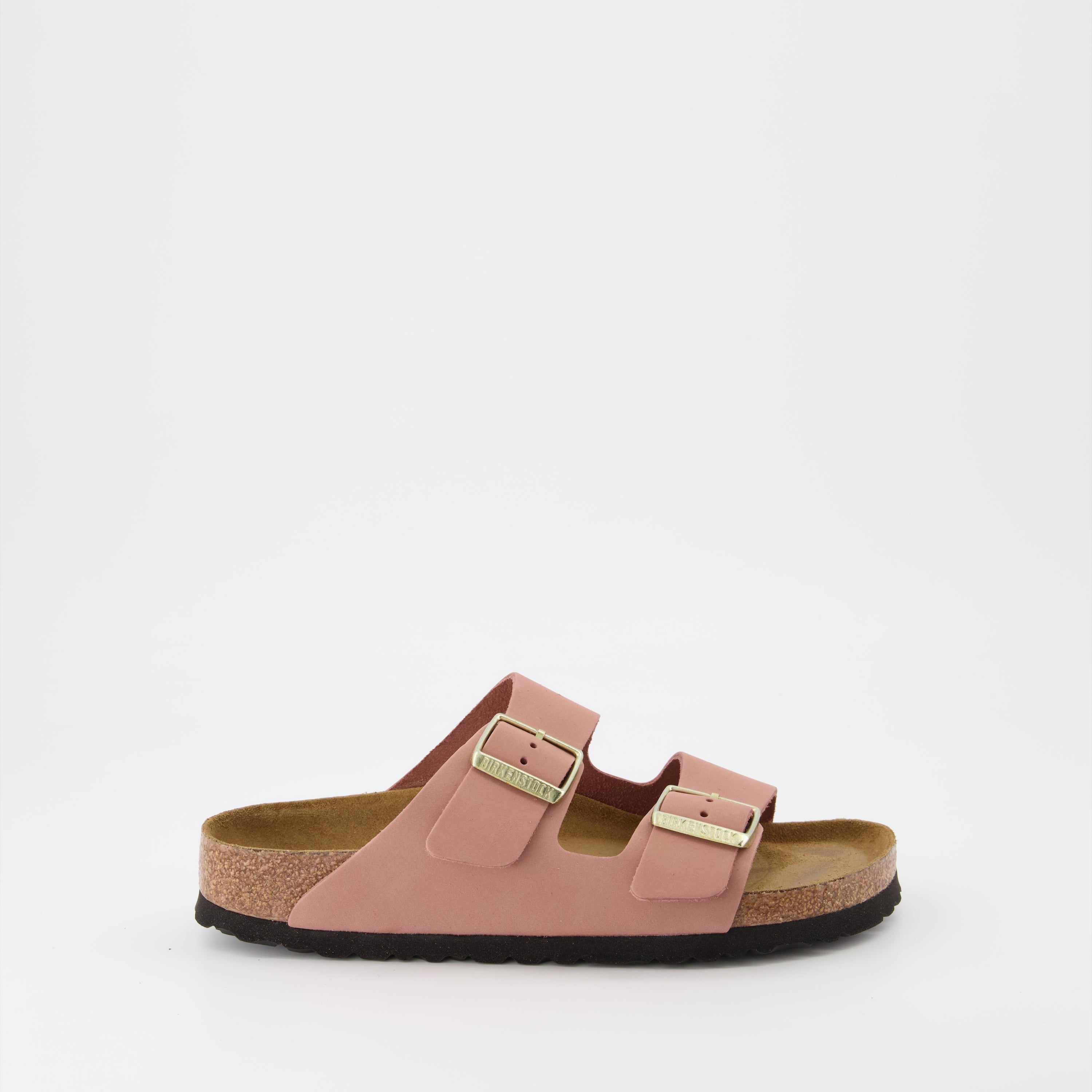 Offene schuhe Claquettes Arizona Birkenstock Rosa Femme