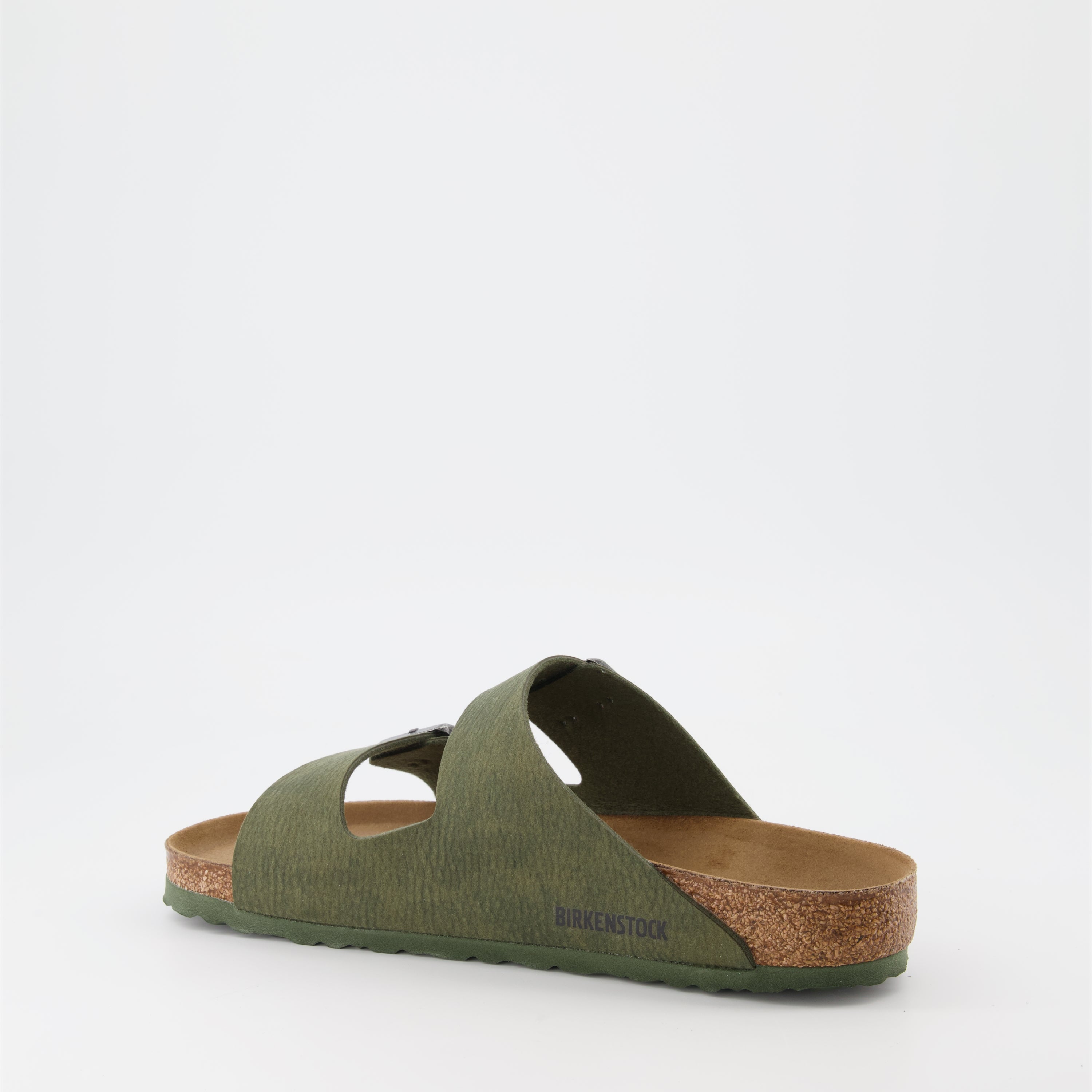 Chaussures ouvertes Claquettes Arizona Birkenstock Vert Homme